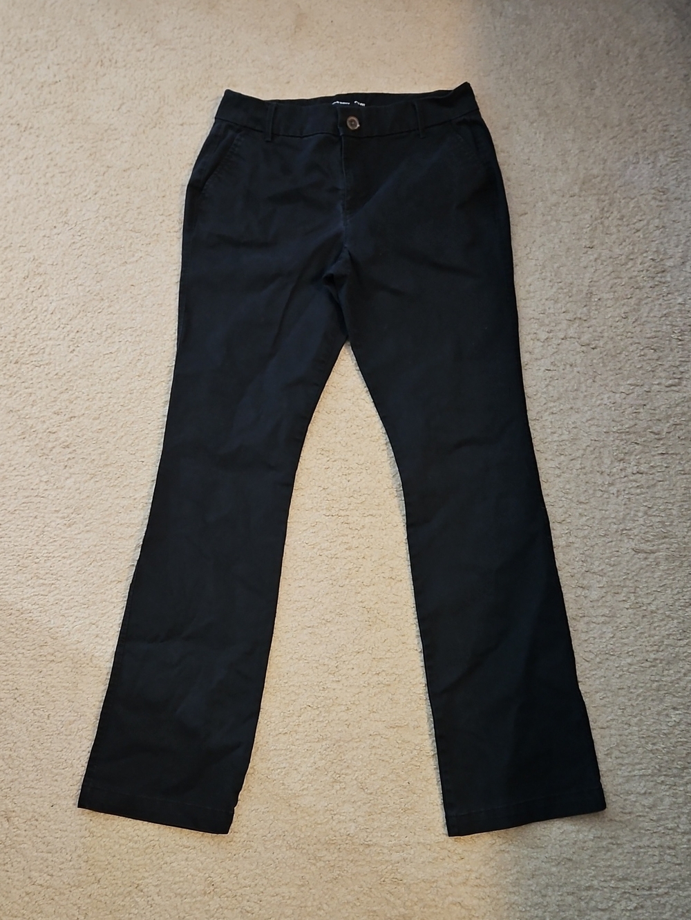 Old Navy Black Boot-Cut Pants